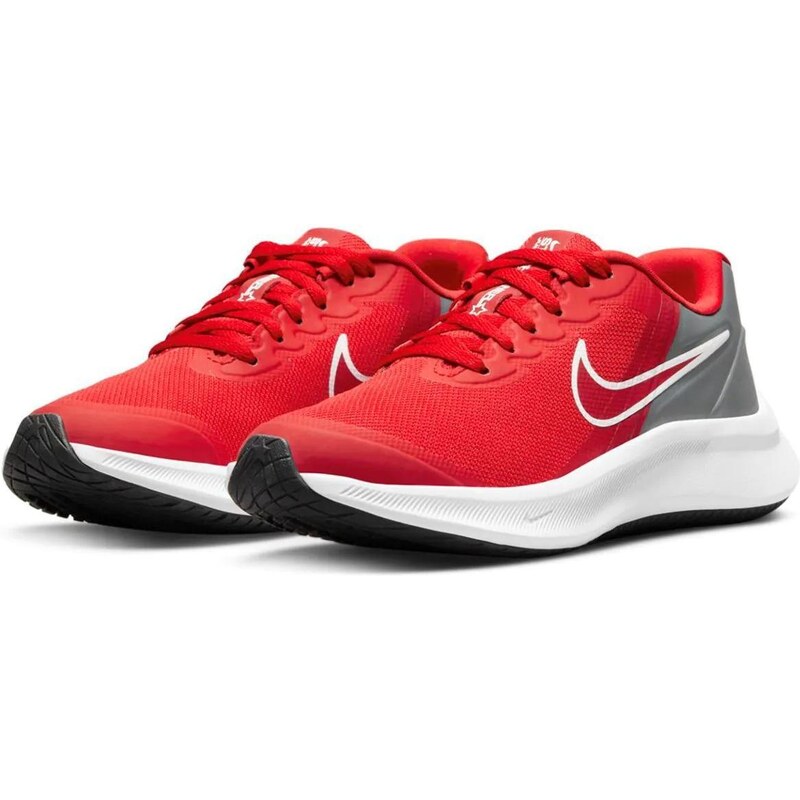 Chlapecká sportovní obuv (tréninková) NIKE-Star Runner 3 university red/smoke grey/university red Velikost 37,5