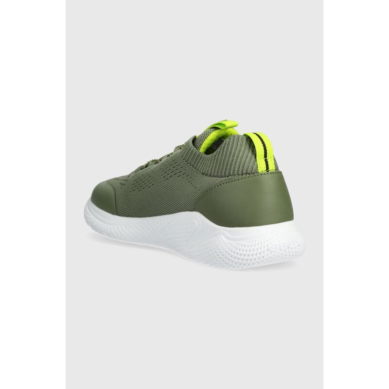 Dětské sneakers boty Geox šedá barva