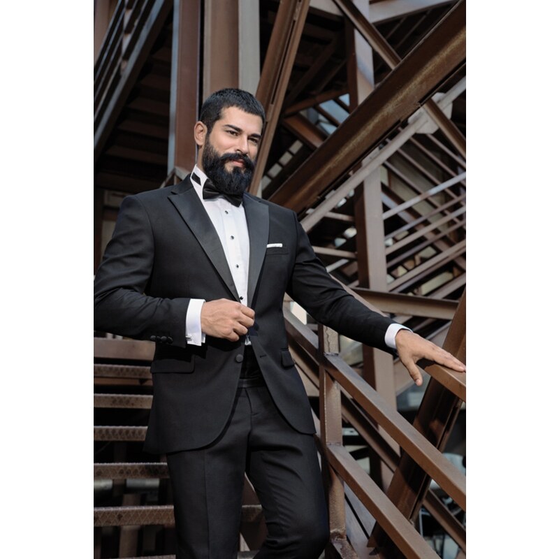 ALTINYILDIZ CLASSICS Men's Slim Fit Slim Fit Vest Tuxedo Tuxedo.