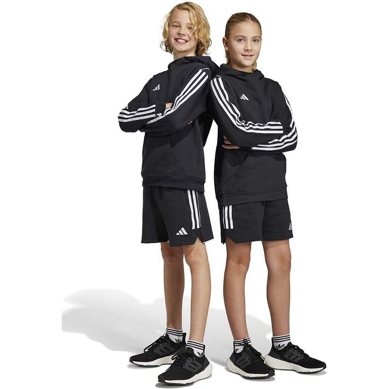 Dětské kraťasy adidas Performance TIRO23L SW SHOY černá barva, nastavitelný pas