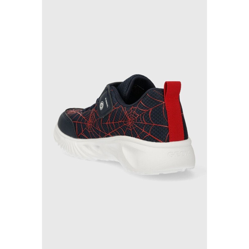 Dětské sneakers boty Geox ASSISTER x Marvel tmavomodrá barva