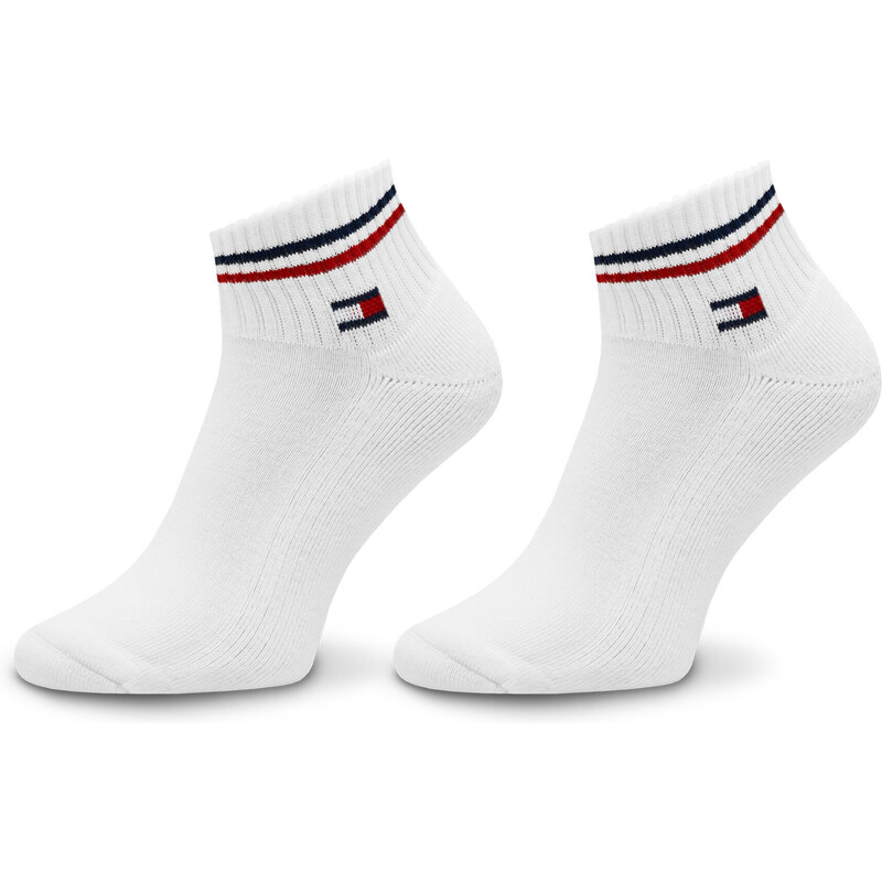 Sada 2 párů nízkých ponožek unisex Tommy Hilfiger