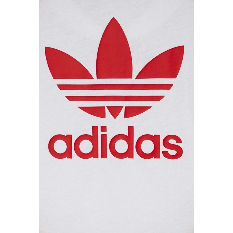 Dětská souprava adidas Originals červená barva