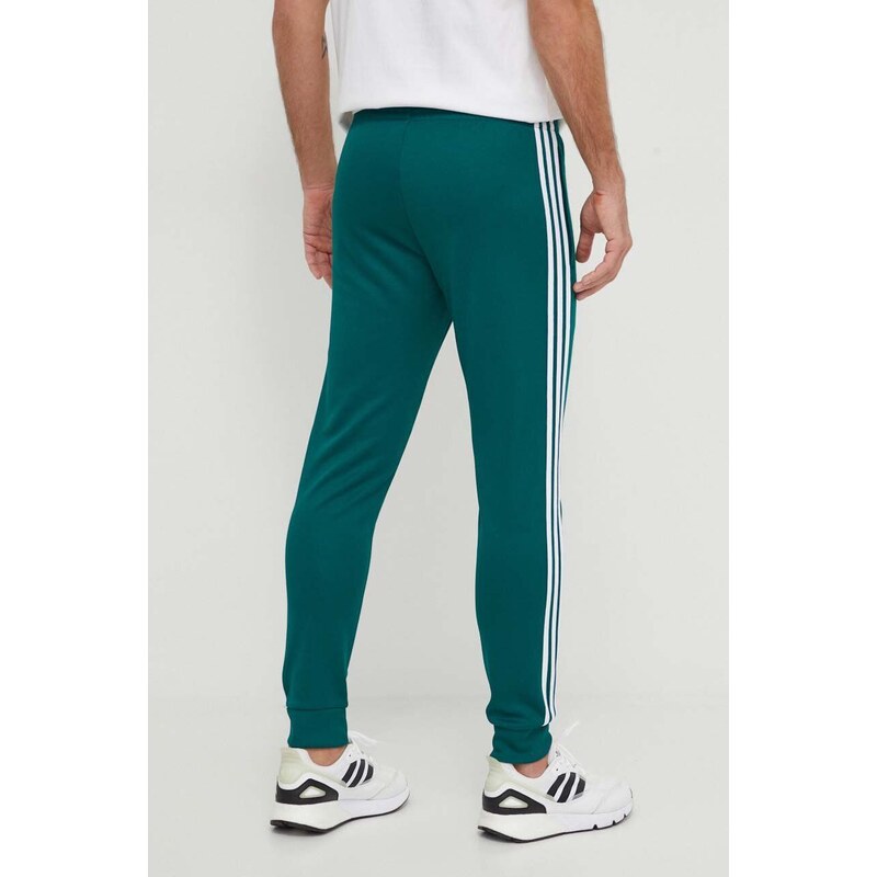 Tepláky adidas Originals zelená barva, s aplikací, IR9886