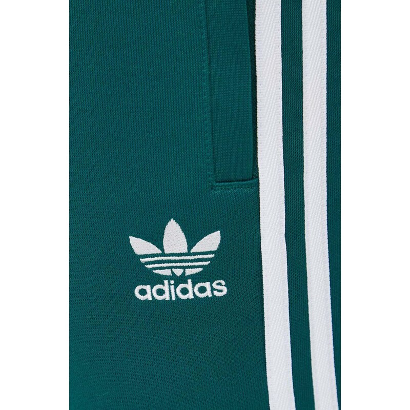 Tepláky adidas Originals zelená barva, s aplikací, IR9886