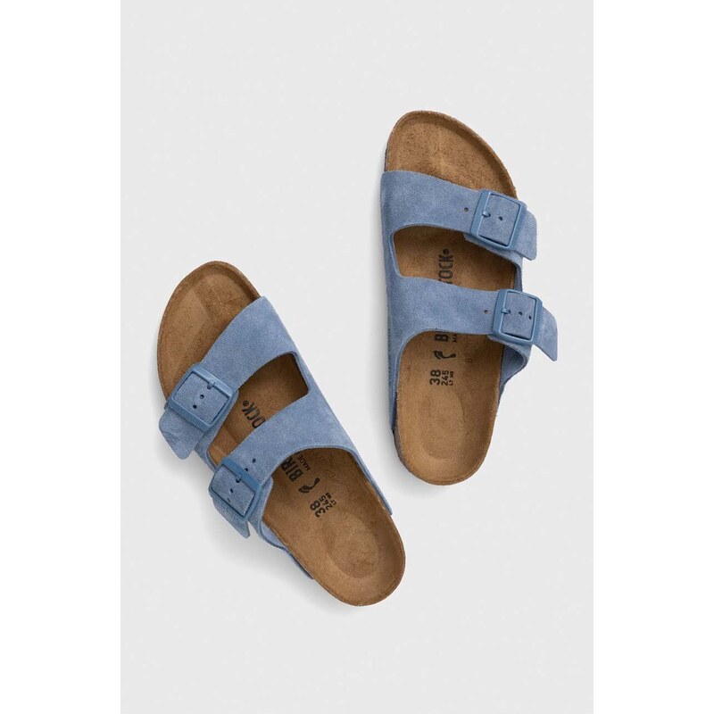 Dětské semišové pantofle Birkenstock Arizona Kids VL