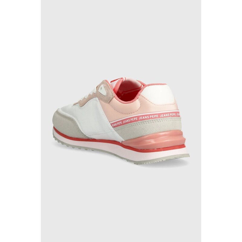 Dětské sneakers boty Pepe Jeans LONDON SEAL G růžová barva