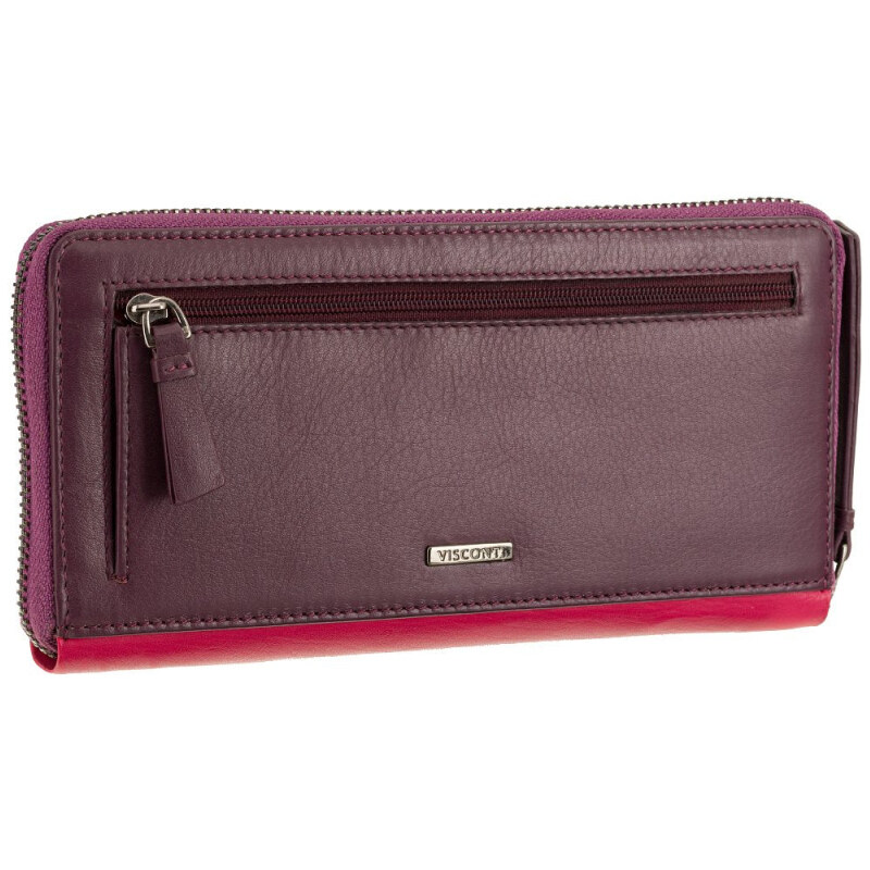 Větší luxusní dámská kožená peněženka - Visconti (GDPN335)