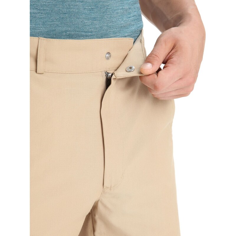 ICEBREAKER Mens Hike Shorts, Sand velikost: 40