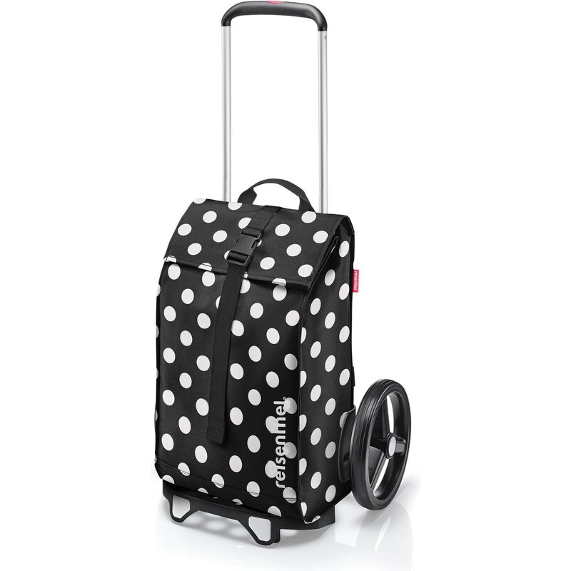 Nákupní taška na kolečkách Reisenthel Citycruiser Dots white