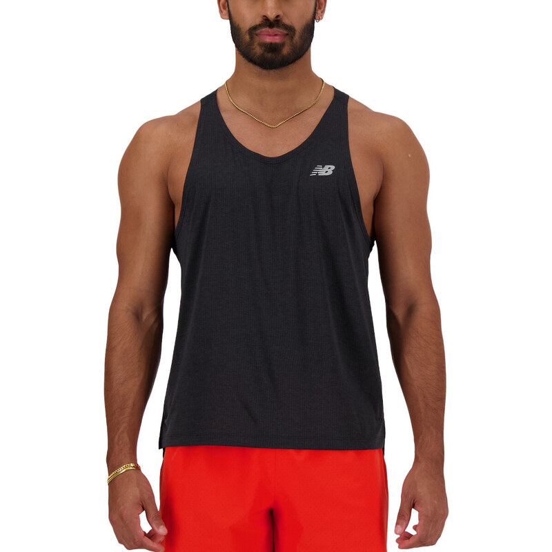 Tílko New Balance Athletics Singlet mt41250-bk