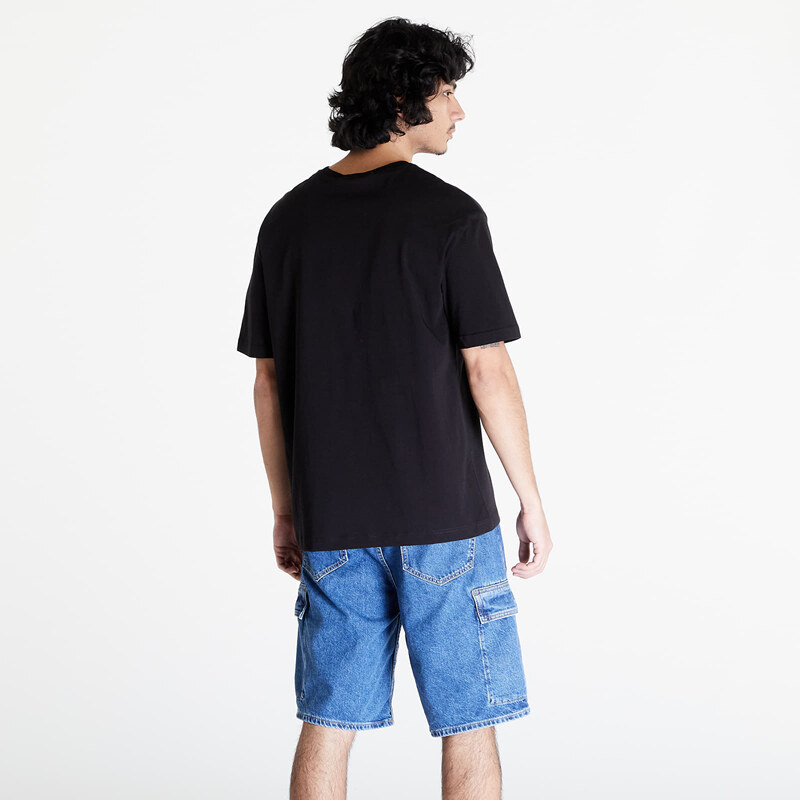 Pánské tričko Calvin Klein Jeans Diffused Logo Short Sleeve Tee Black