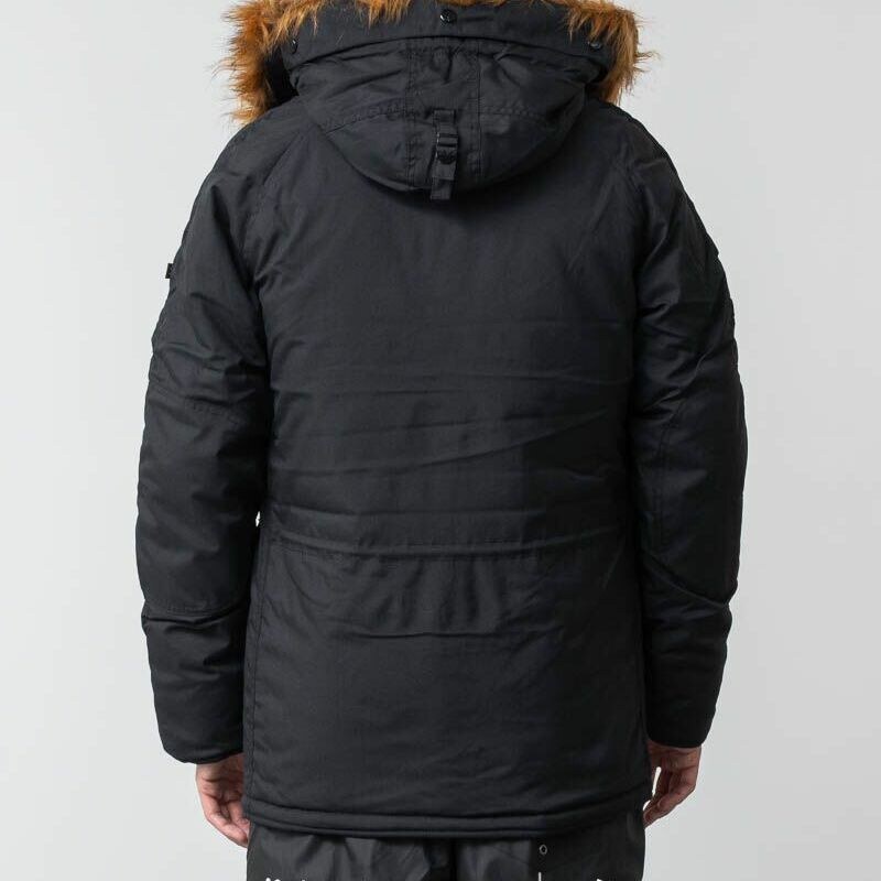 Alpha Industries Inc. Pánská zimní bunda Alpha Industries Explorer Jacket Black