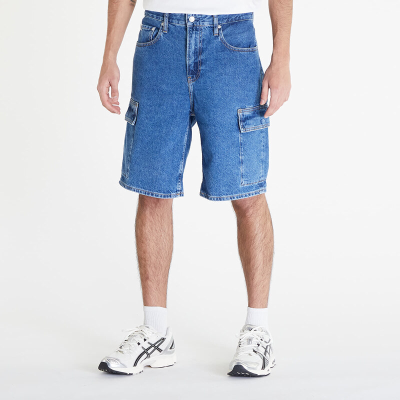 Pánské kraťasy Calvin Klein Jeans 90'S Loose Cargo Short Denim Medium