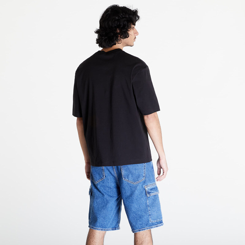 Pánské tričko Calvin Klein Jeans Blocking Graphic Short Sleeve Tee Black