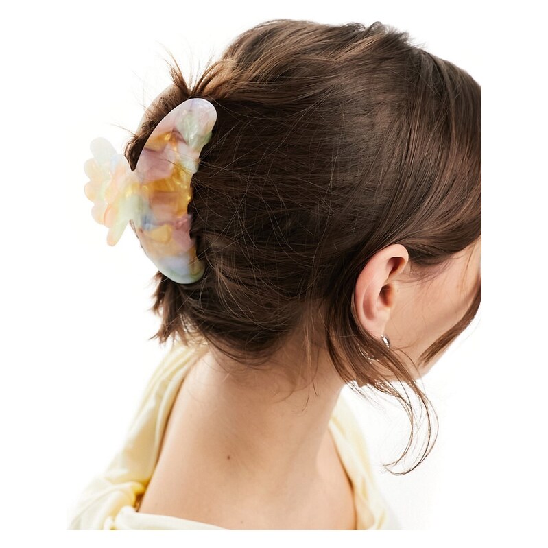 SUI AVA helle dreamy big hair claw clip in multi