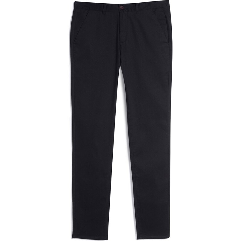 FARAH Chino kalhoty námořnická modř