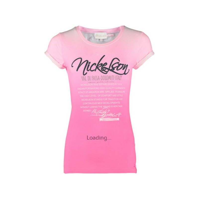 Dětské tričko Nickelson Sunset pink 128