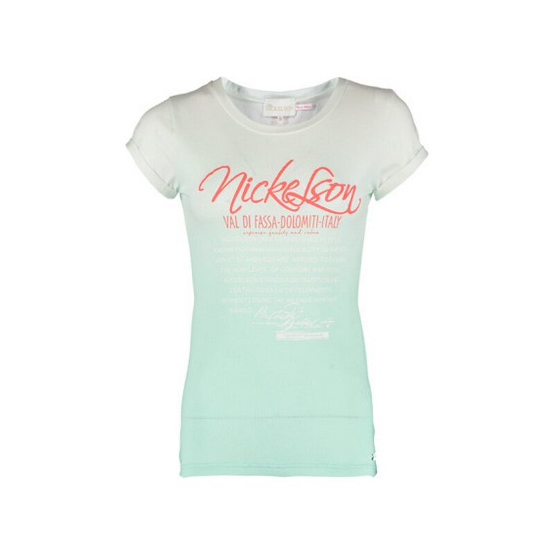 Dámské tričko Nickelson Sunset ice mint XXL
