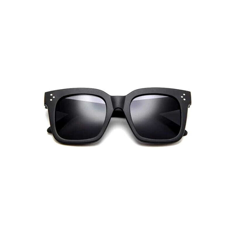 Camerazar Dámské Sluneční Brýle Vintage, Černé, Plastový Rám, UV 400 Ochrana