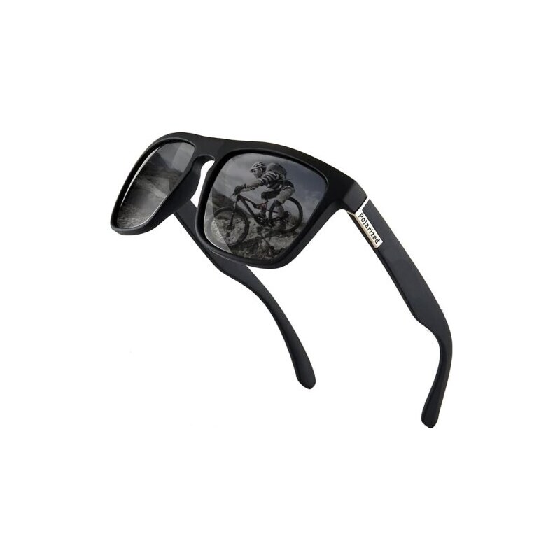 Camerazar Polarizační sluneční brýle unisex, design v Itálii, s UV-400 filtrem a kovovými panty