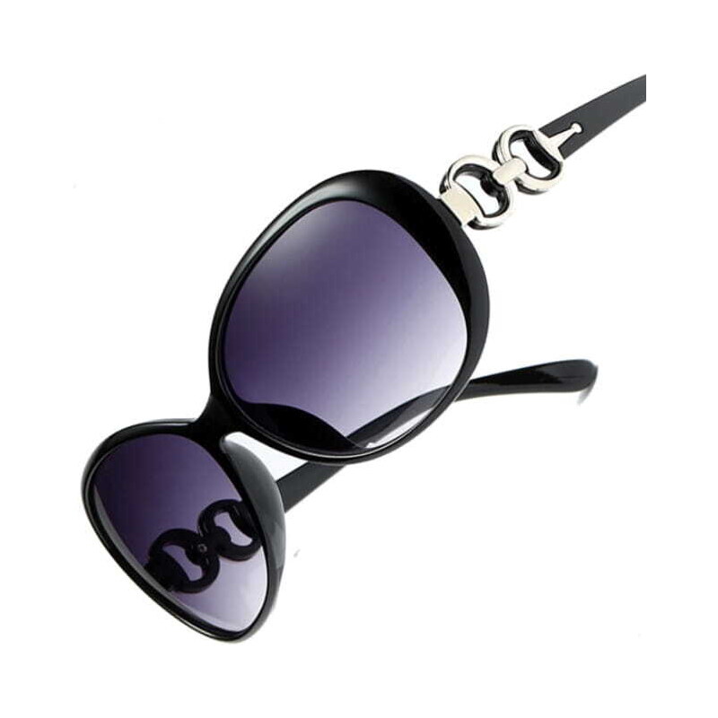 Camerazar Dámské retro sluneční brýle Flyback, lehce zastíněné, plastové, UV400 ochrana