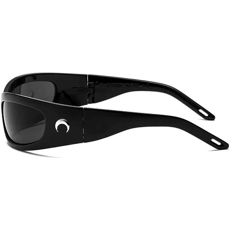 Camerazar Obdélníkové sportovní sluneční brýle, plast, UV400 filtr Cat.3D, 145 mm nožičky
