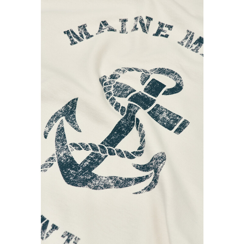 TRIČKO GANT D2. MARITIME T-SHIRT bílá M