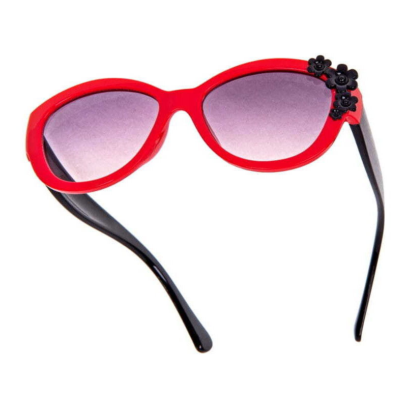 Camerazar Dětské sluneční brýle pro dívky model A3, UV400 filtr, šířka mezi panty 12 cm, šířka čoček 4.8 cm