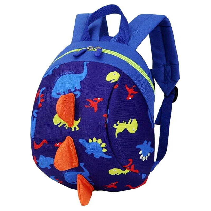 Camerazar Dětský batoh Dinosaurus pro předškoláka, polyester, 3D efekt, rozměry 27x19x11 cm