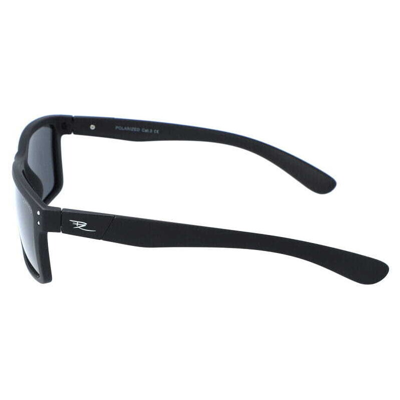 Camerazar Pánské polarizační sluneční brýle s UV-400 ochranou, matně černý rámeček, šedé čočky