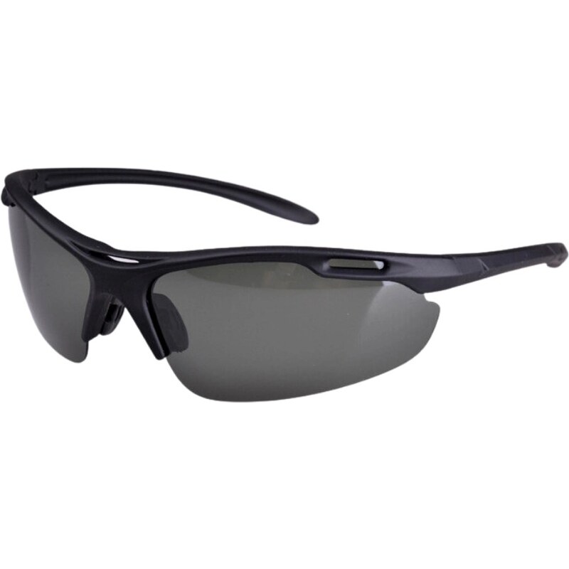 Camerazar Pánské sportovní sluneční brýle s polarizací, černé, kovový rám, UV 400 kat. 3 filtr