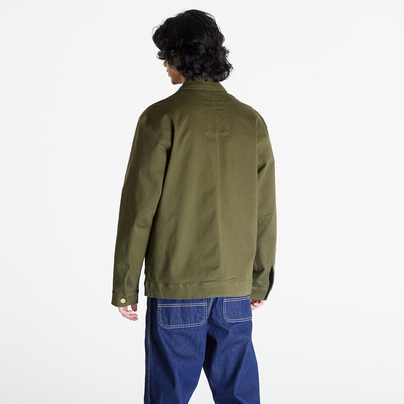 Tommy Hilfiger Pánská bunda Tommy Jeans Regular Cotton Jacket Drab Olive Green