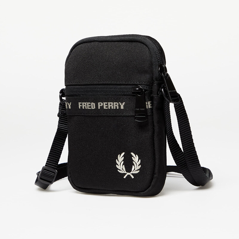 FRED PERRY Fp Taped Side Bag Black/ Warm Grey