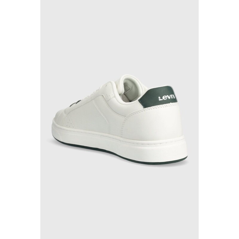 Sneakers boty Levi's RUCKER bílá barva, 235438.51
