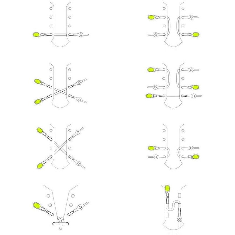 Camerazar Silikonové Elastické Tkaničky Bez Vázání, Červené, 12 cm