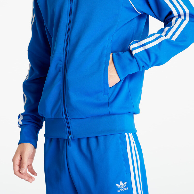 adidas Originals Pánská mikina adidas Adicolor Classics Sst Track Top Blue Bird/ White