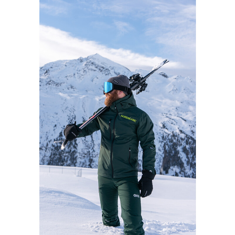 Nordblanc Zelená pánská lyžařská bunda ASCEND