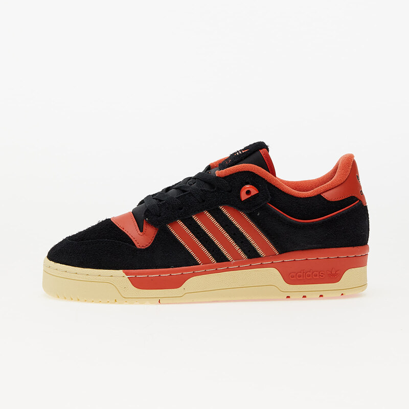 adidas Originals Pánské nízké tenisky adidas Rivalry 86 Low Core Black/ Preloveded Red/ Easy Yellow