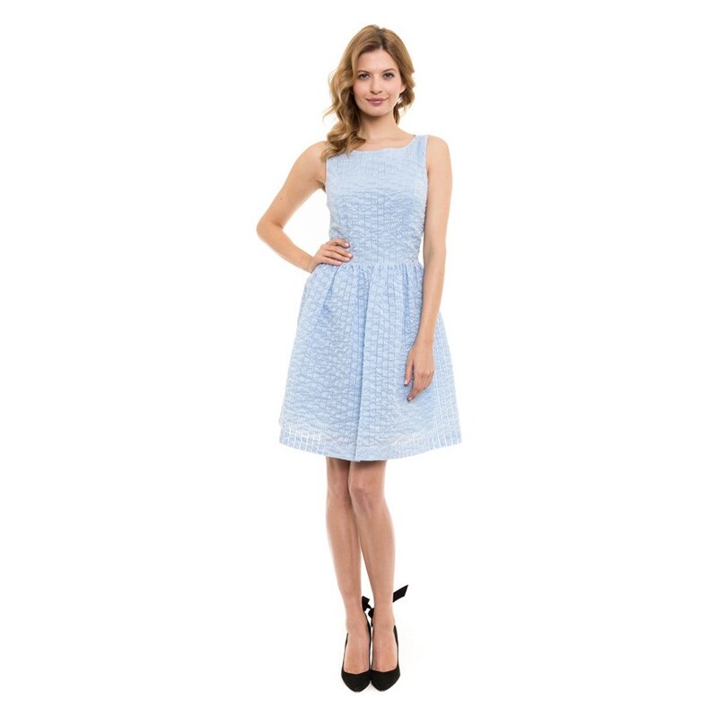 Simple - Šaty - světle modrá