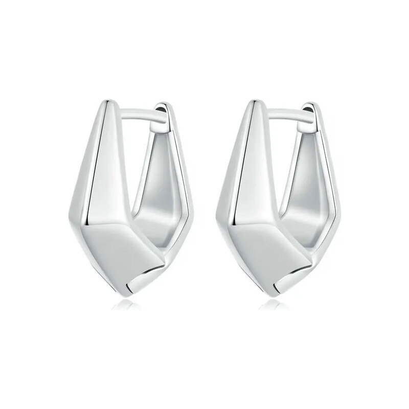 GRACE Silver Jewellery Stříbrné náušnice Bruna - stříbro 925/1000 89314094