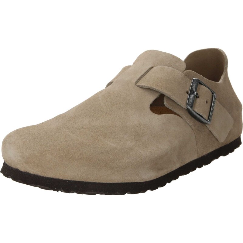 BIRKENSTOCK Slipper London šedobéžová