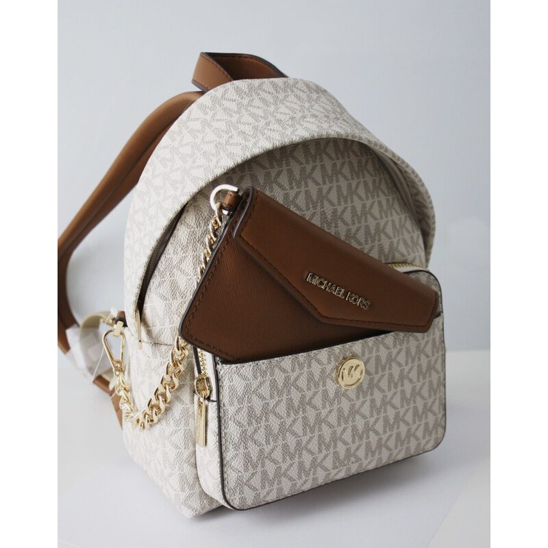 Batoh Michael Kors Maisie xs logo vanilla s peněženkou
