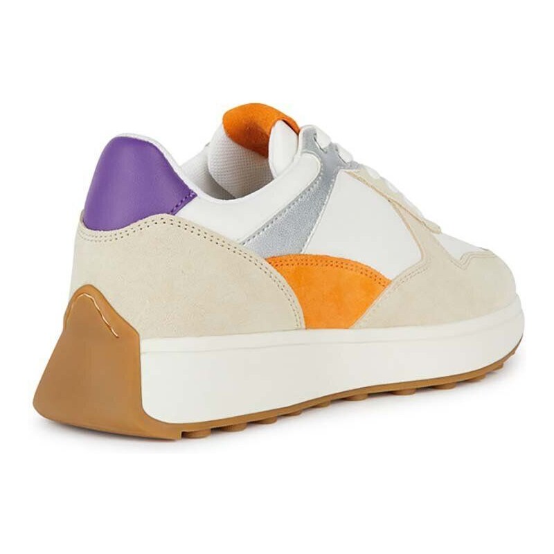 Sneakers boty Geox D AMABEL béžová barva, D45MDA 02285 C0794
