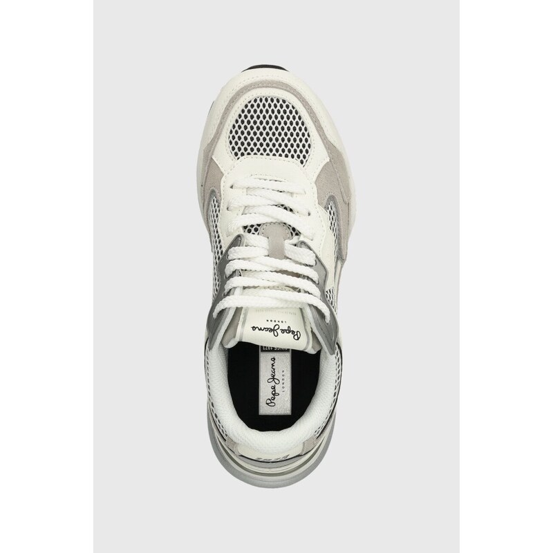 Sneakers boty Pepe Jeans PLS60002 šedá barva, DAVE EVOLUTION W