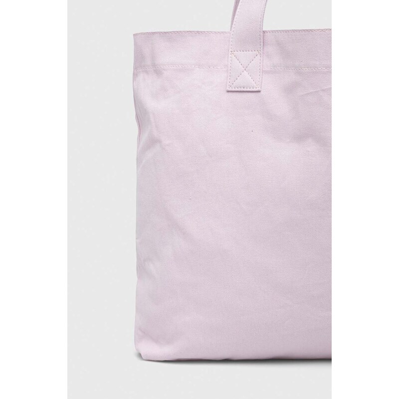 Bavlněná kabelka Marc O'Polo růžová barva