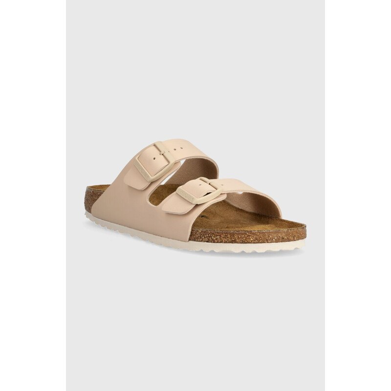 Pantofle Birkenstock Arizona dámské, béžová barva, 1027723