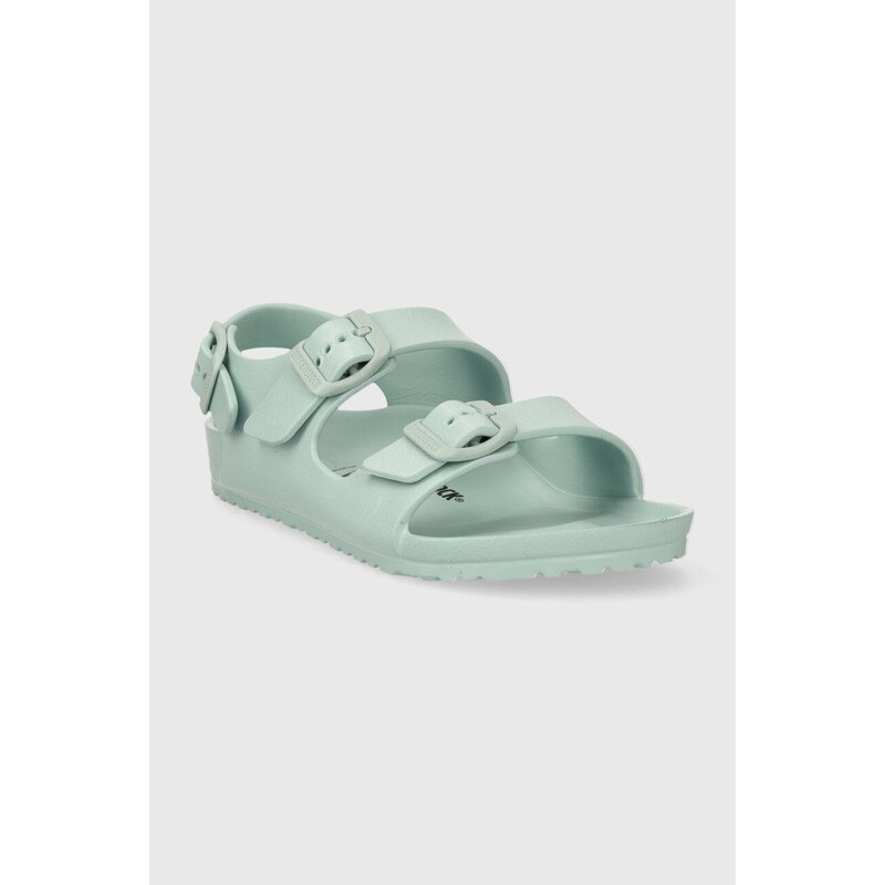 Dětské sandály Birkenstock Milano EVA Kids tyrkysová barva