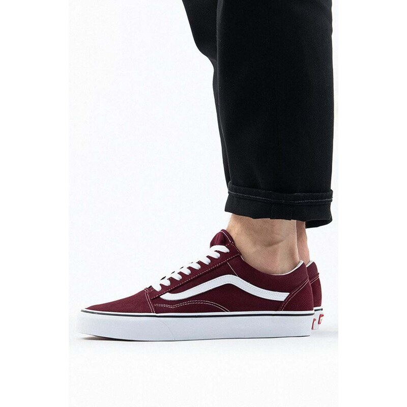 Tenisky Vans Old Skool fialová barva, VN0A38G15U7