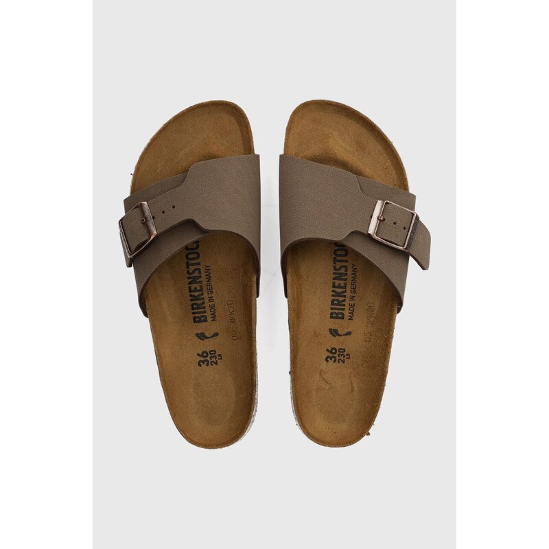 Pantofle Birkenstock Catalina dámské, hnědá barva, 1026510